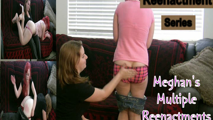 24 Year Old Meghan Spanked to Tears for Affair!