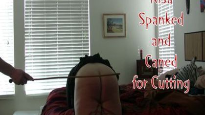Kisa Spanked and Caned