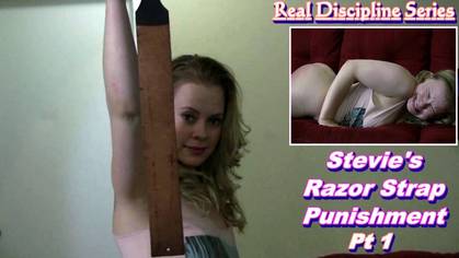 Rds Stevies Razor Strap Punishment Pt 1