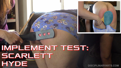 Implement Training: Scarlett Hyde